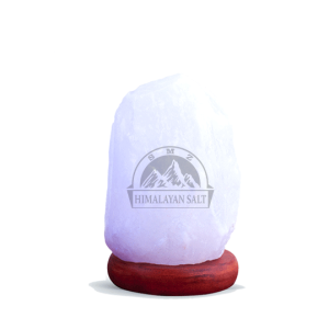 Natural USB White Salt Lamp 3031